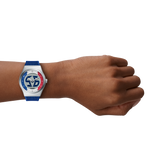 Fossil World Flags Big Tic France Watch