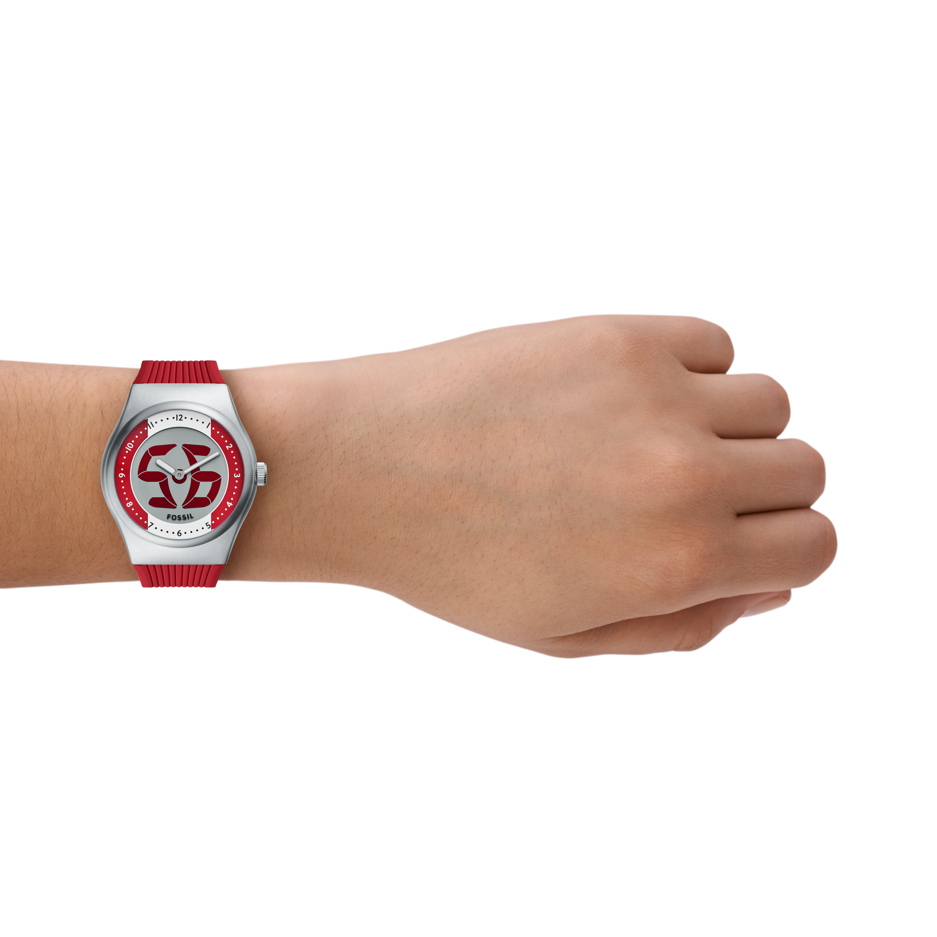 Fossil World Flags Big Tic Canada Watch