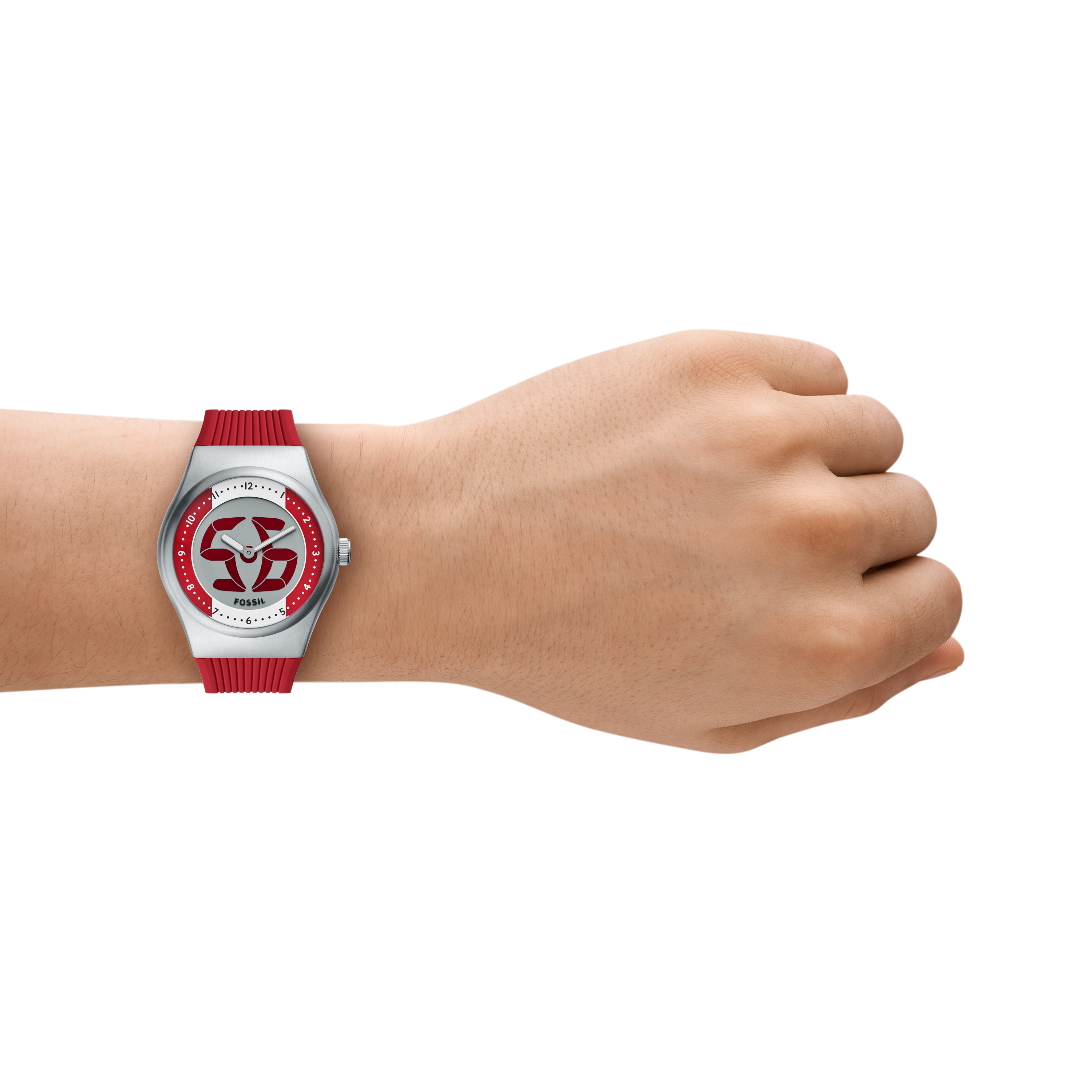 Fossil World Flags Big Tic Canada Watch