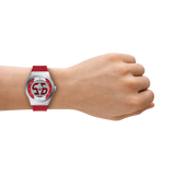 Fossil World Flags Big Tic Canada Watch