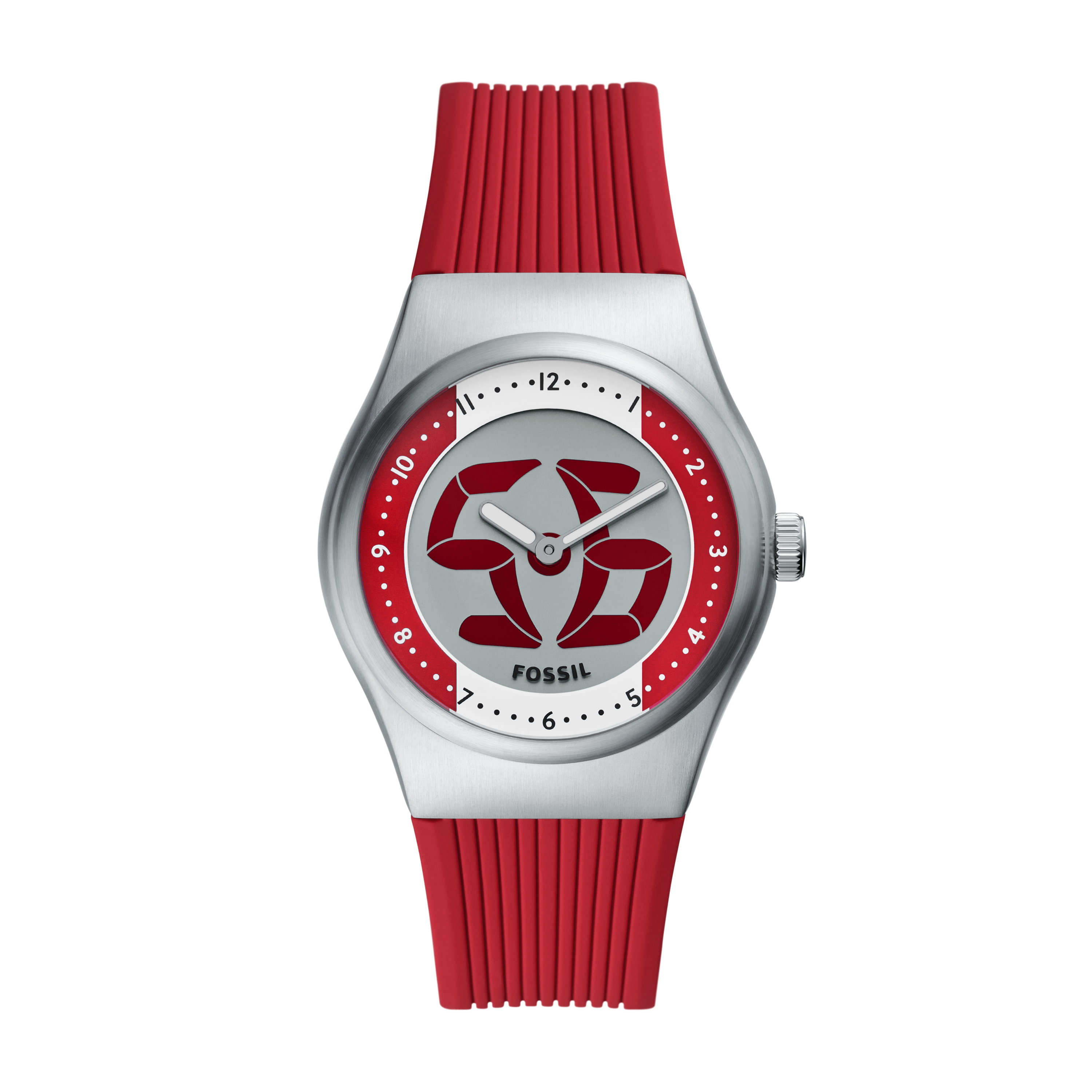 Fossil World Flags Big Tic Canada Watch