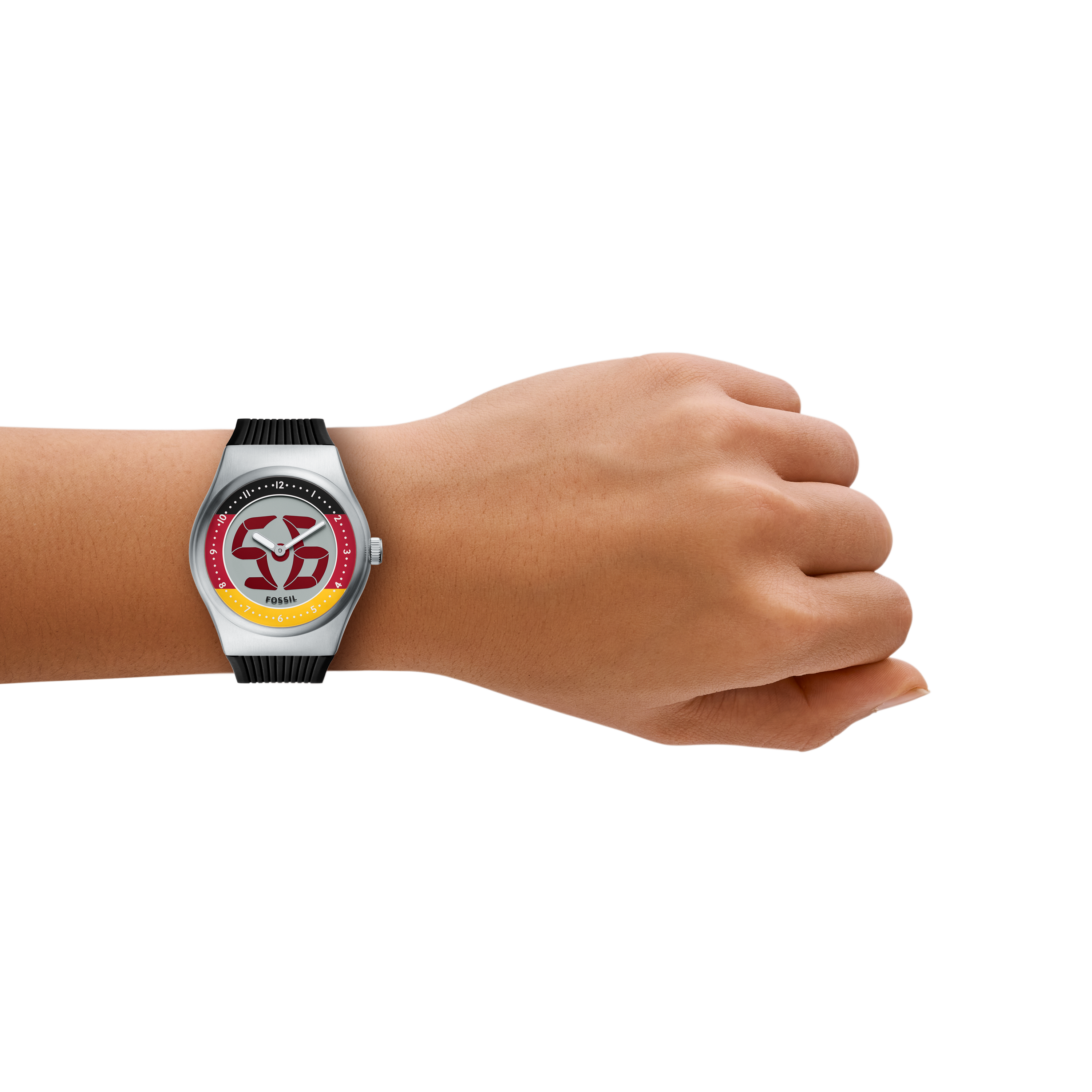 Fossil World Flags Big Tic Germany Watch