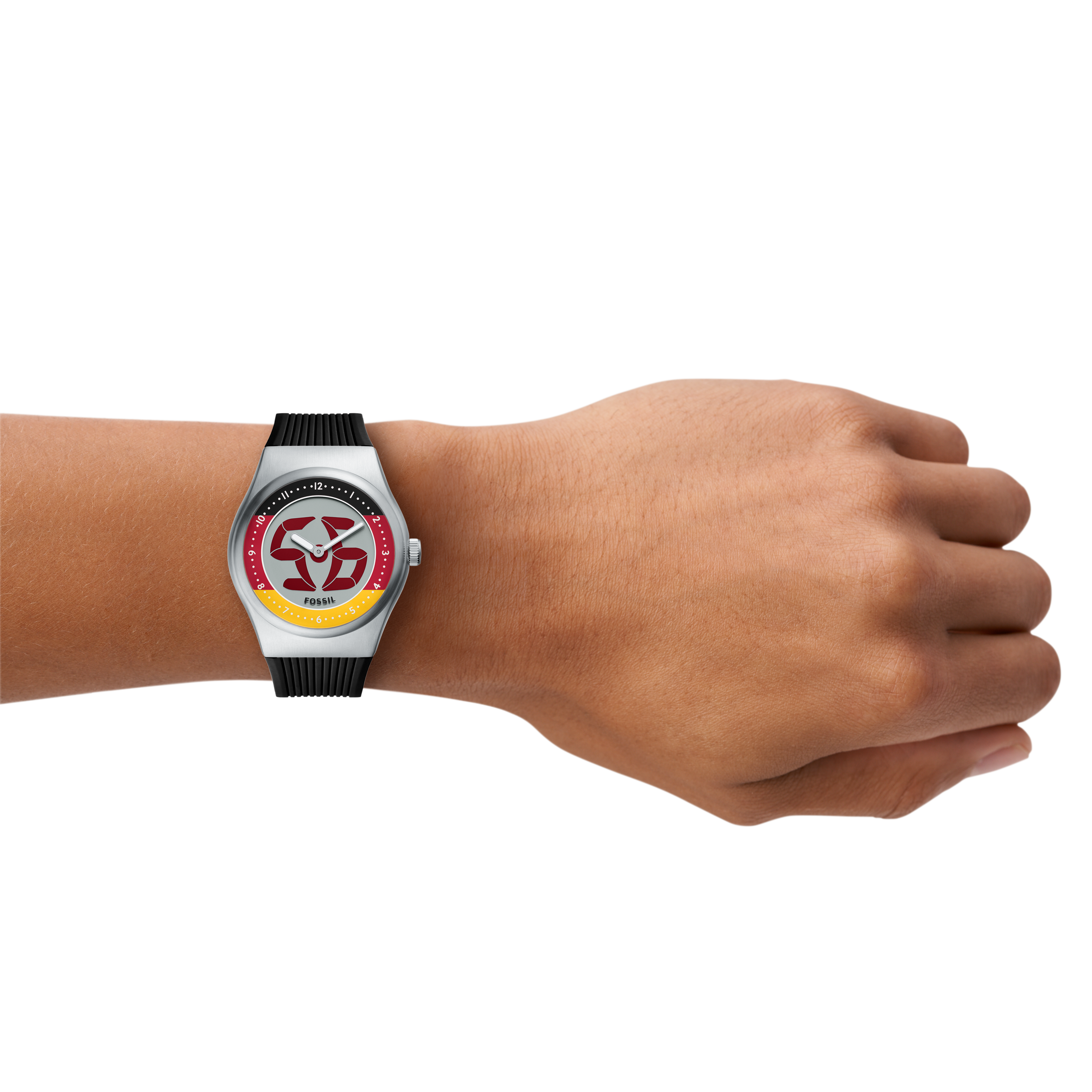Fossil World Flags Big Tic Germany Watch