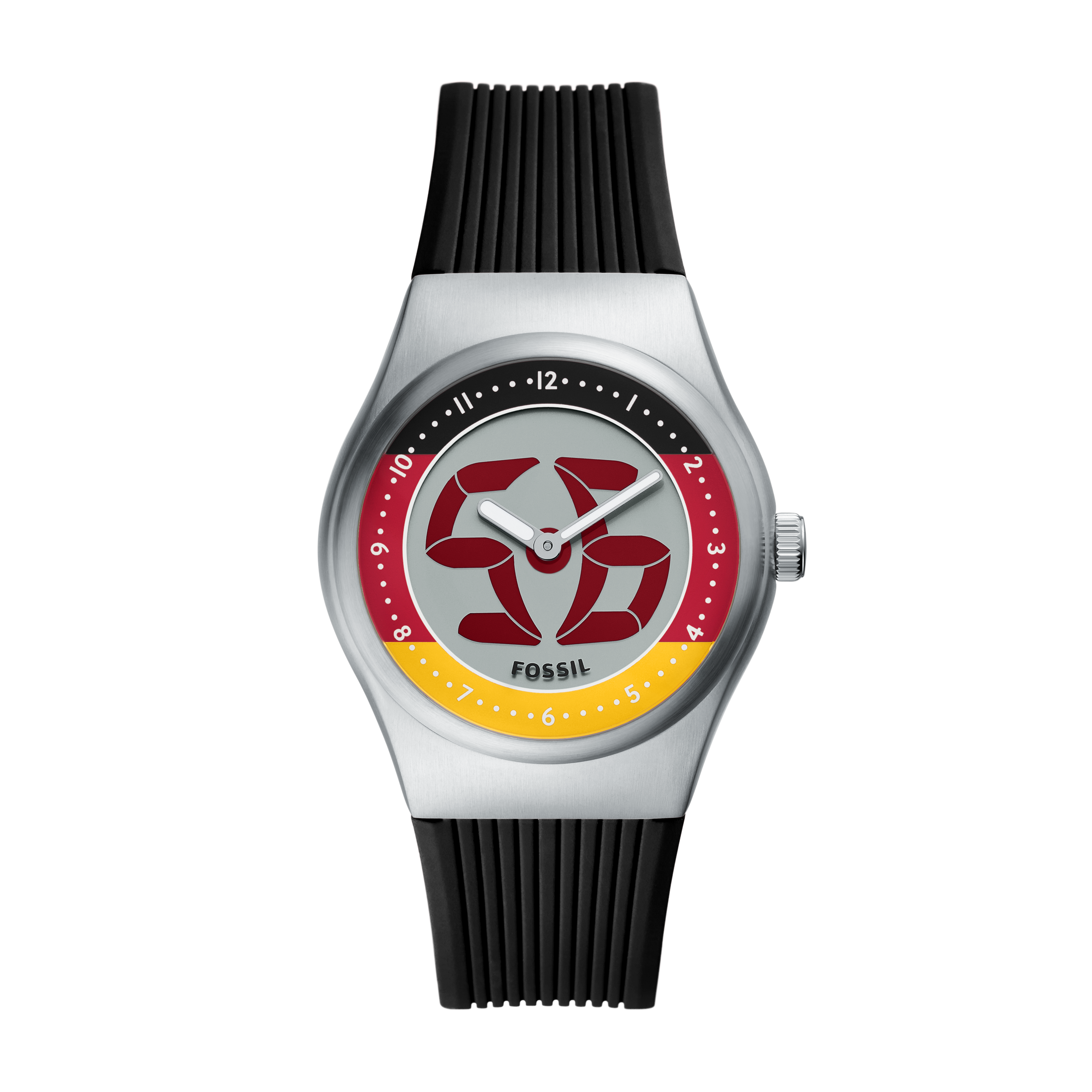 Fossil World Flags Big Tic Germany Watch