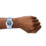 Fossil World Flags Big Tic Argentina Watch