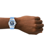 Fossil World Flags Big Tic Argentina Watch