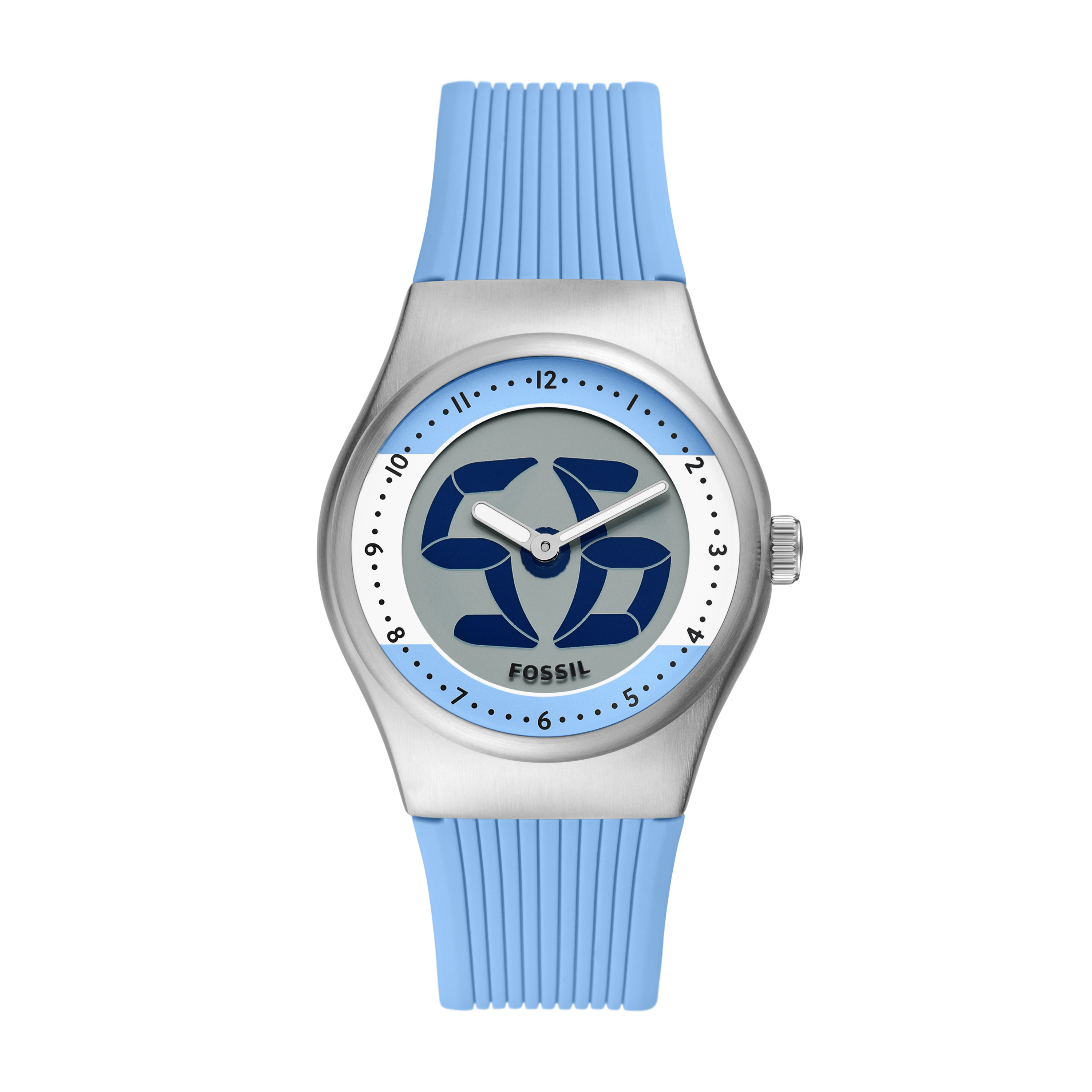 Fossil World Flags Big Tic Argentina Watch