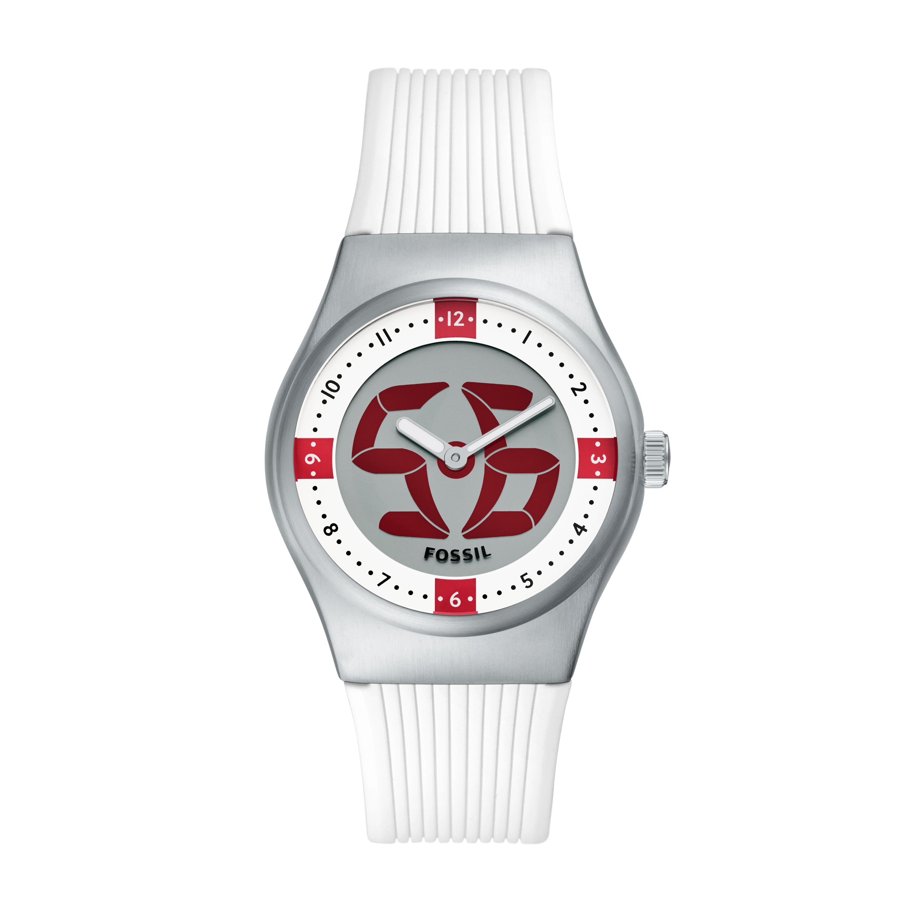 Fossil World Flags Big Tic England Watch