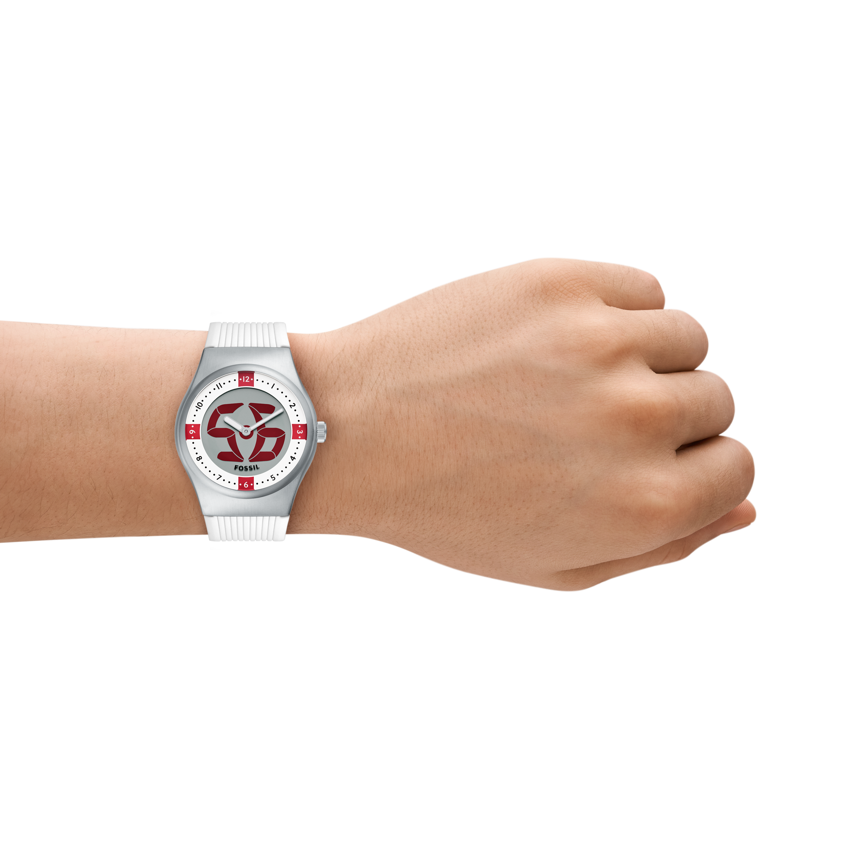 Fossil World Flags Big Tic England Watch