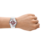 Fossil World Flags Big Tic England Watch
