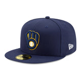 Milwaukee Brewers Authentic Collection 59FIFTY Fitted Hat