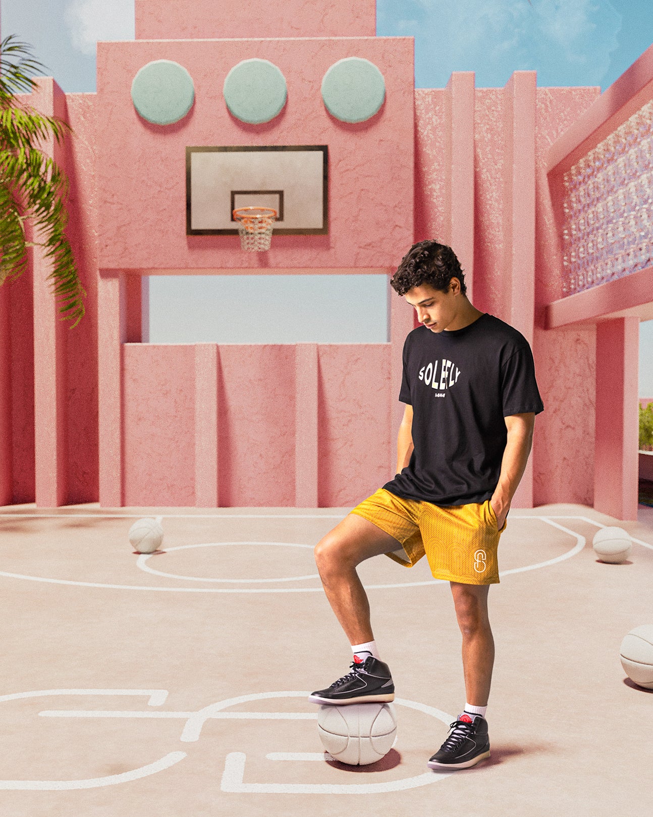 SF x 2K "Deco" Short