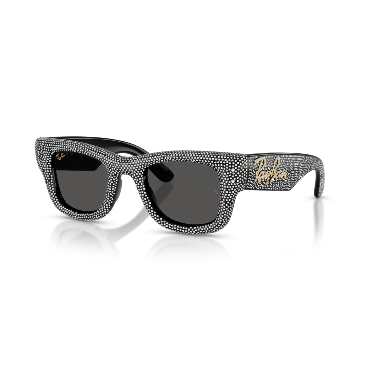 A$AP Rocky x Ray Ban Black Wayfarer Puffer Sunglasses