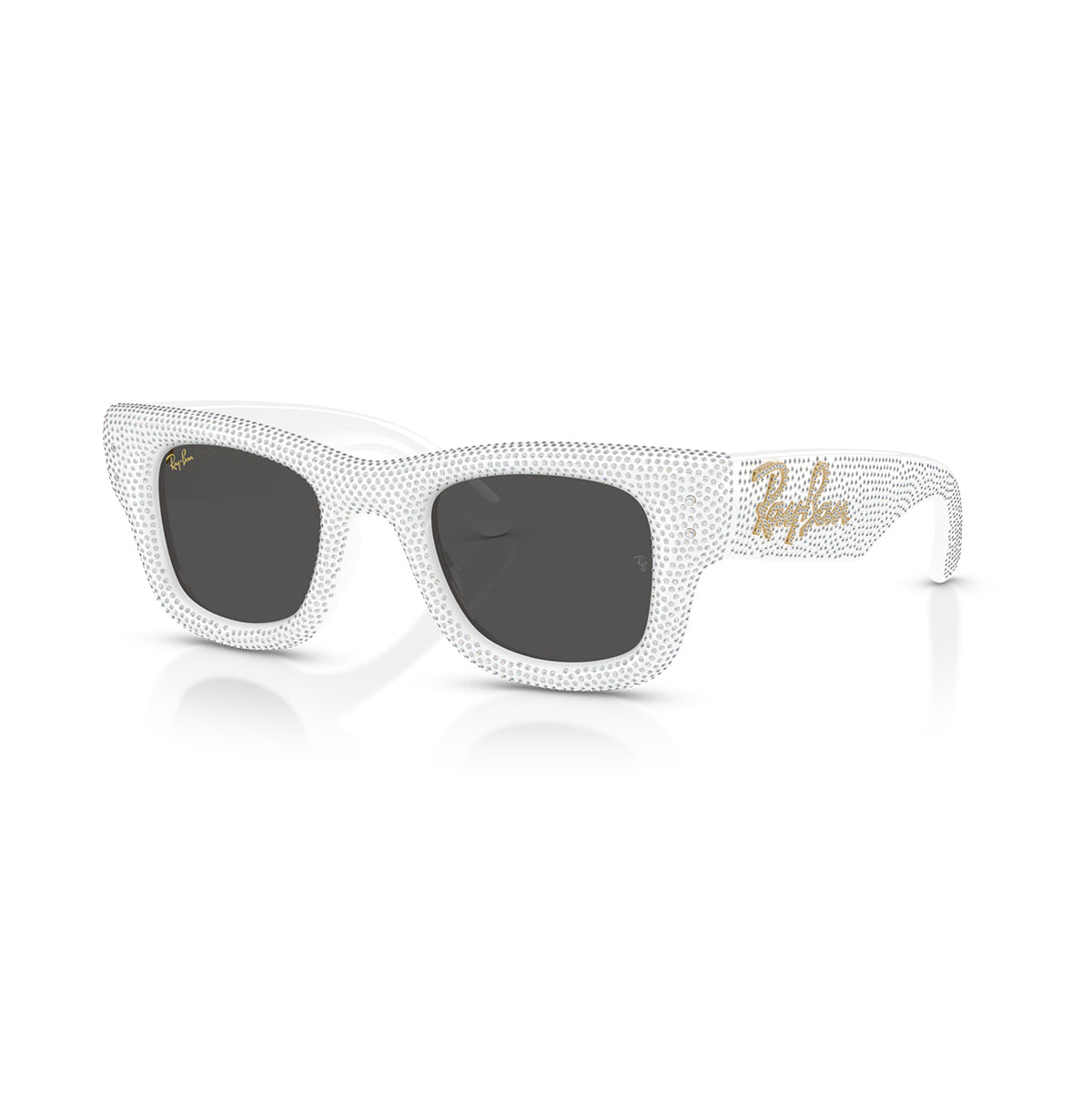A$AP Rocky x Ray Ban White Wayfarer Puffer Sunglasses