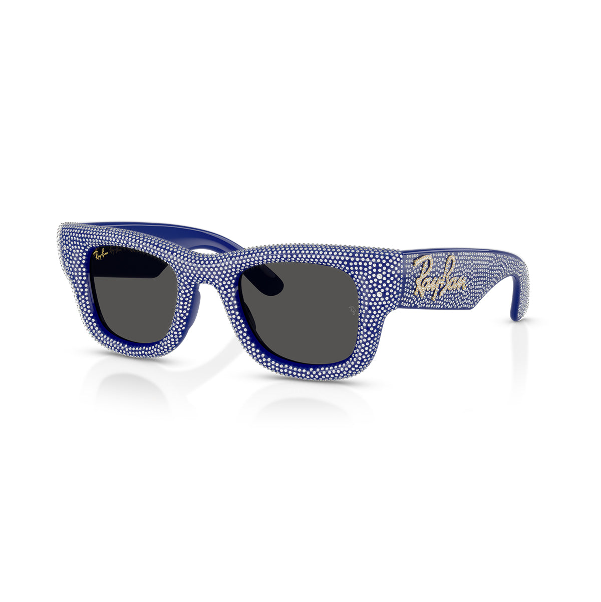 A$AP Rocky x Ray Ban Blue Wayfarer Puffer Sunglasses