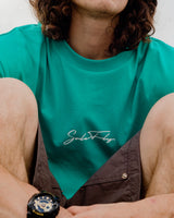 SoleFly Signature Dolphin Teal Tee