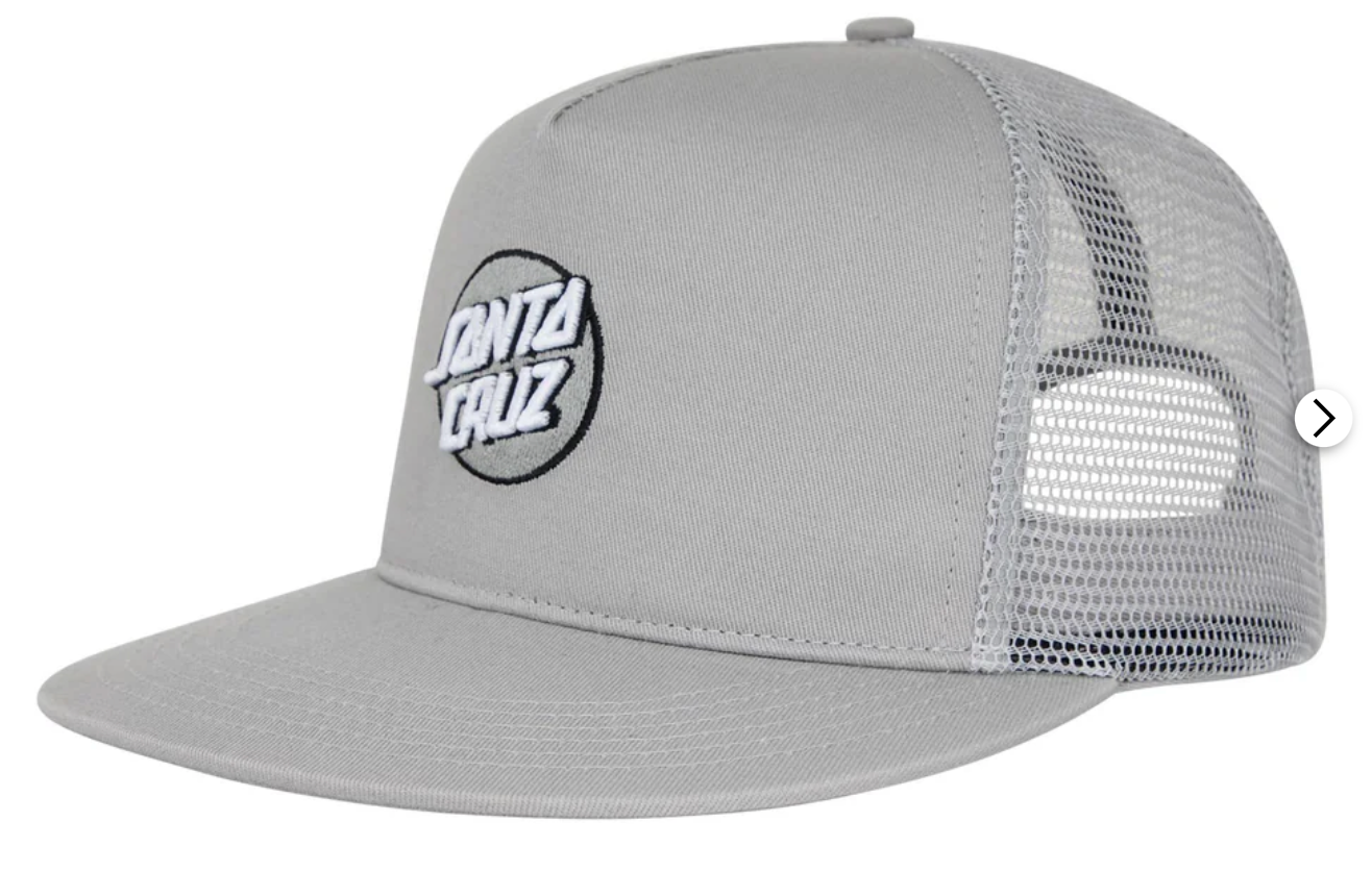 Santa Cruz Embroidered Mesh Trucker Hat