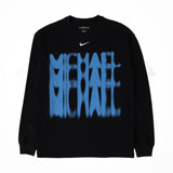 Nike Air Jordan Michael Black Long Sleeve Tee