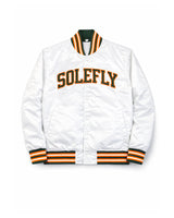 Sole Fly Miami Luke Varsity Block Jacket White “Unisex”