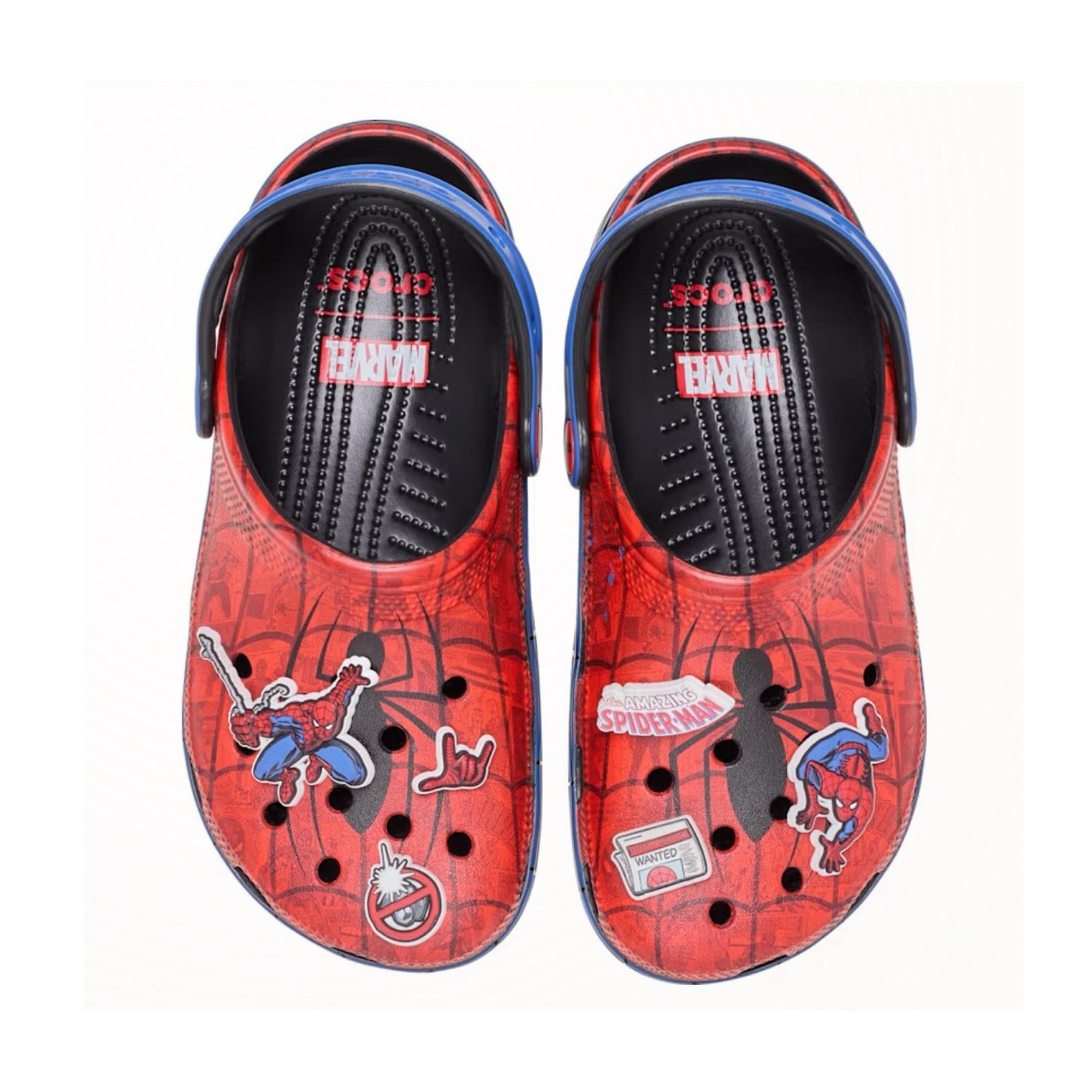 Kid's Crocs x Spiderman Web Classic Clogs
