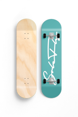 8.5in. SoleFly Script Logo Teal Deck