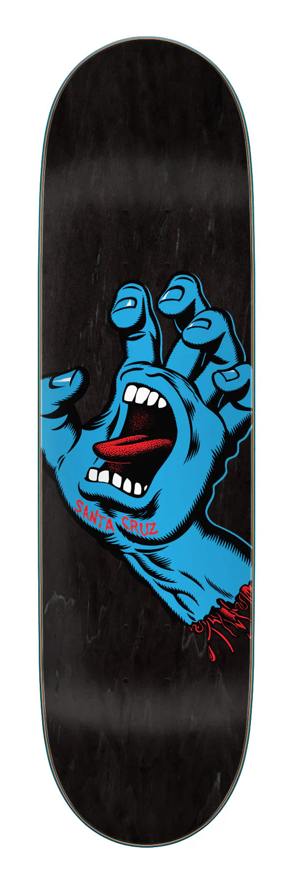 8.60in Screaming Hand Santa Cruz Skate Deck