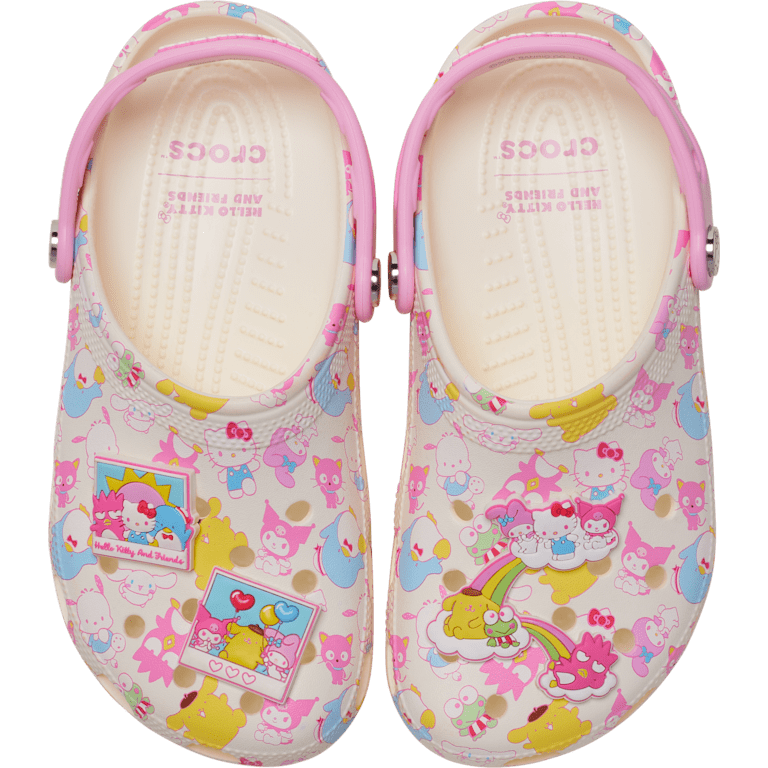 Crocs X Hello Kitty and Friends Pastel Classic Clog