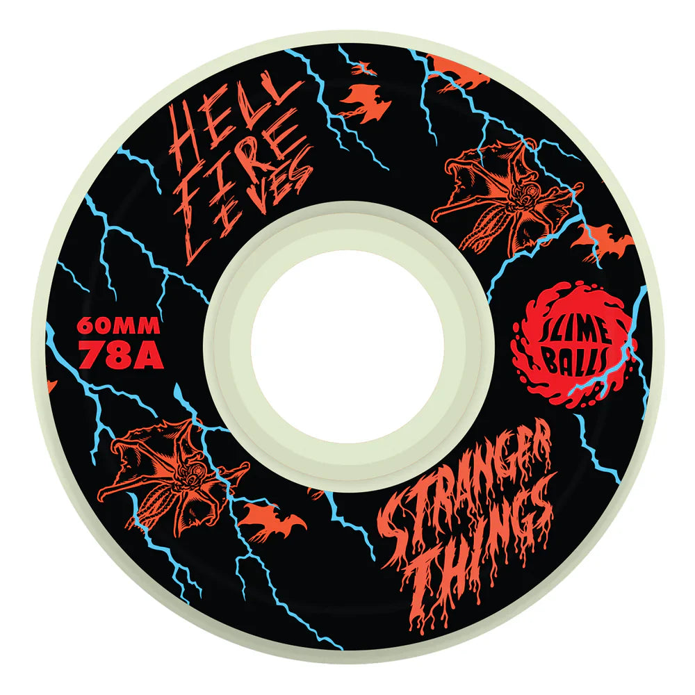 60mm Stranger Things Meek Slasher Eddie OG Slime 78a Wheels