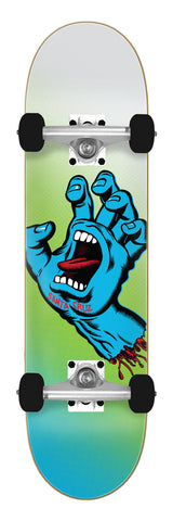 Screaming Hand Color Fade Full 8.0in Santa Cruz Skateboard Complete