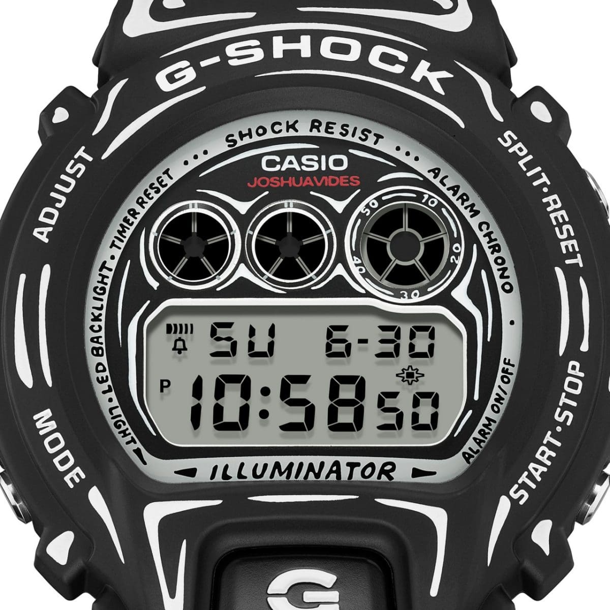 Joshua Vides X Casio G-SHOCK Watch DW6900JV-1