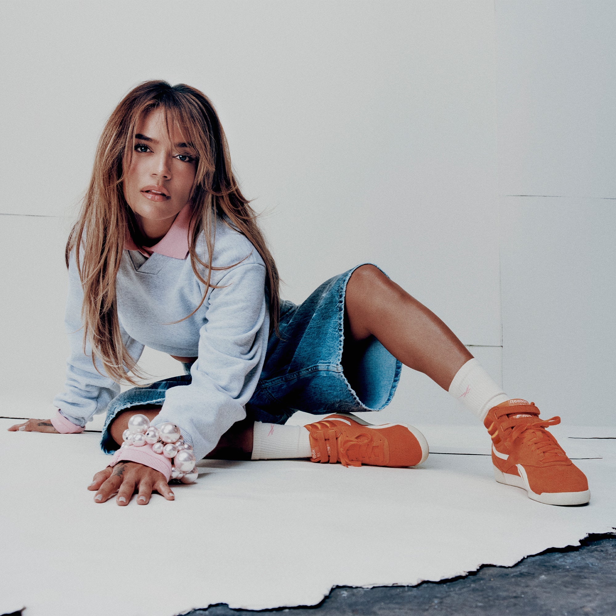 Karol G X Reebok Women's Freestyle Hi