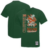 NCAA Retro Brush Tee Miami