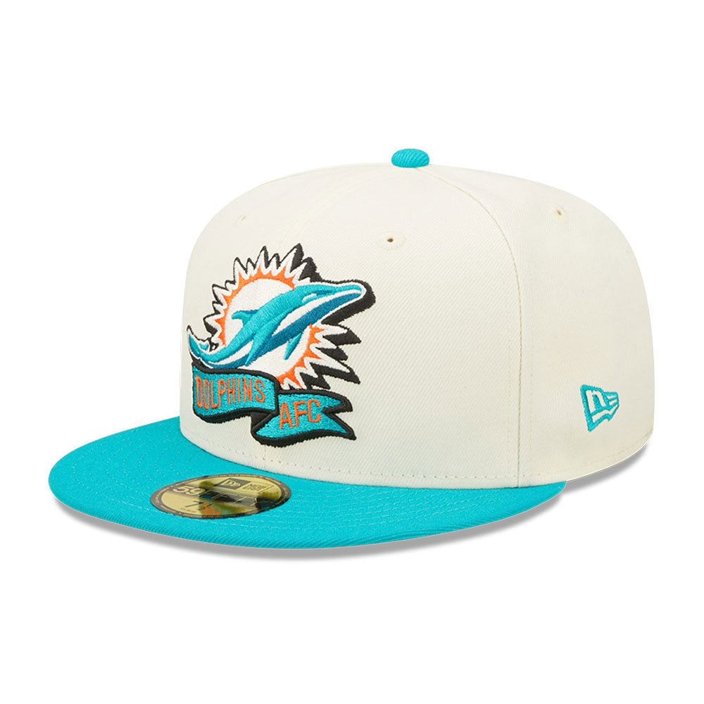 Miami Dolphins 2022 Sideline 59Fifty Fitted Hat