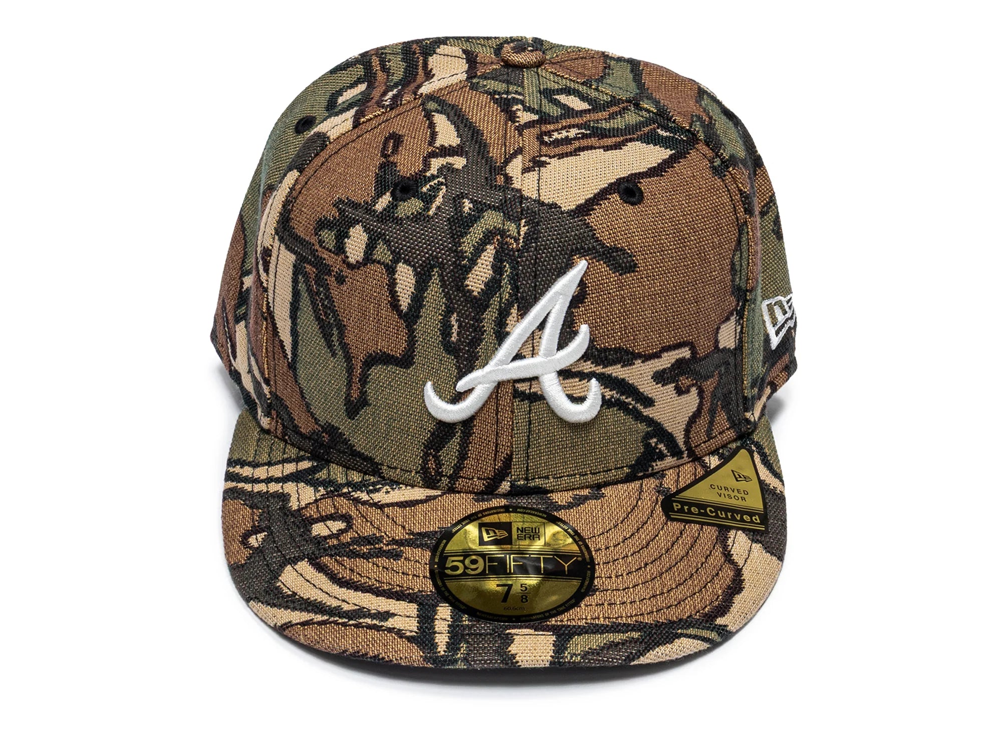 New Era 59FIFTY Atlanta Braves Jacquard Camo Fitted Cap