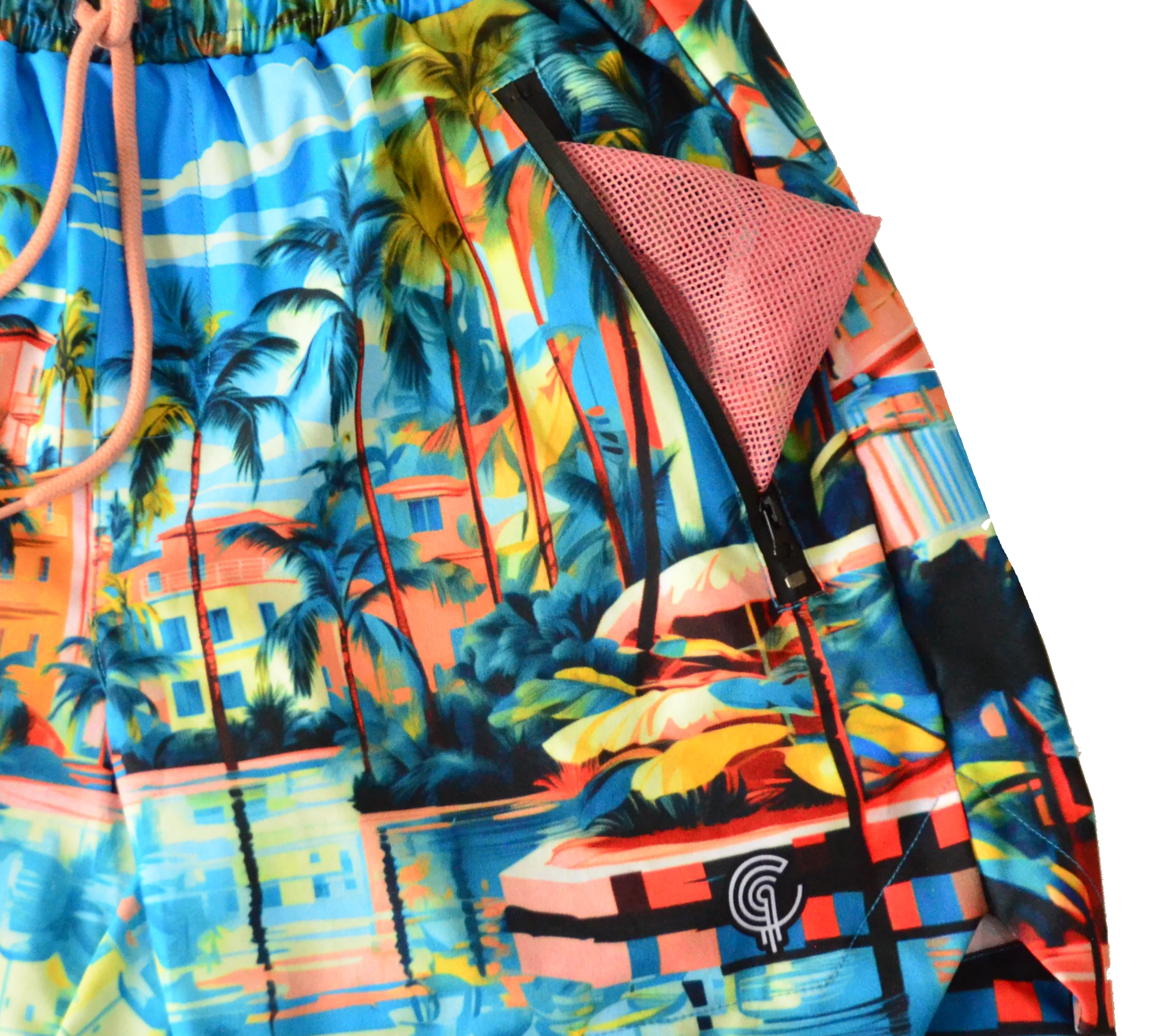 CHIMÚ Positano Activewear Shorts