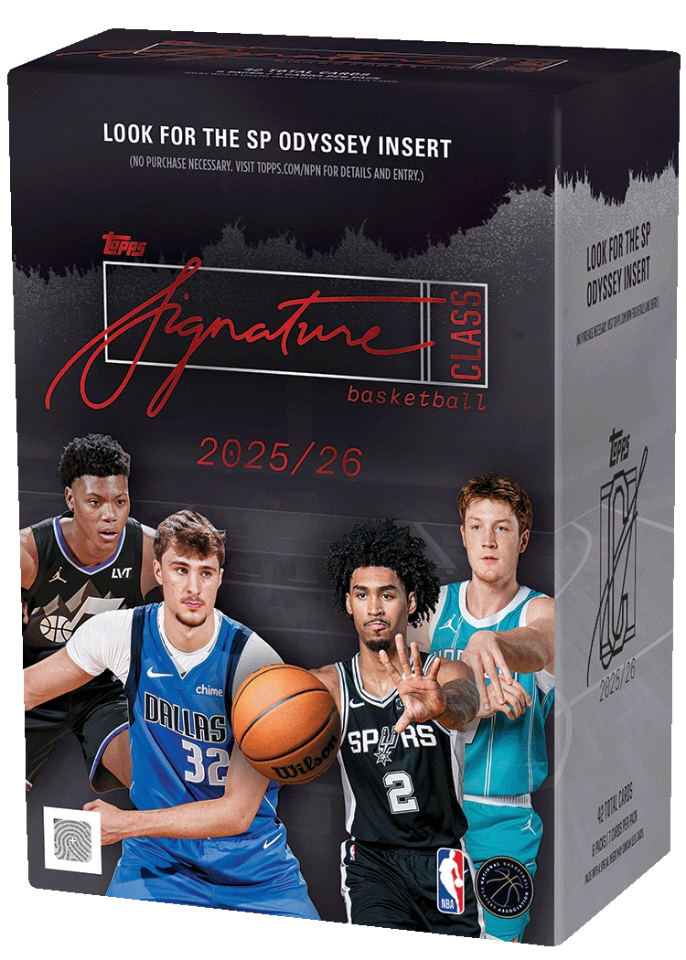 2025-26 Topps NBA Basketball Signature Class Blaster Box