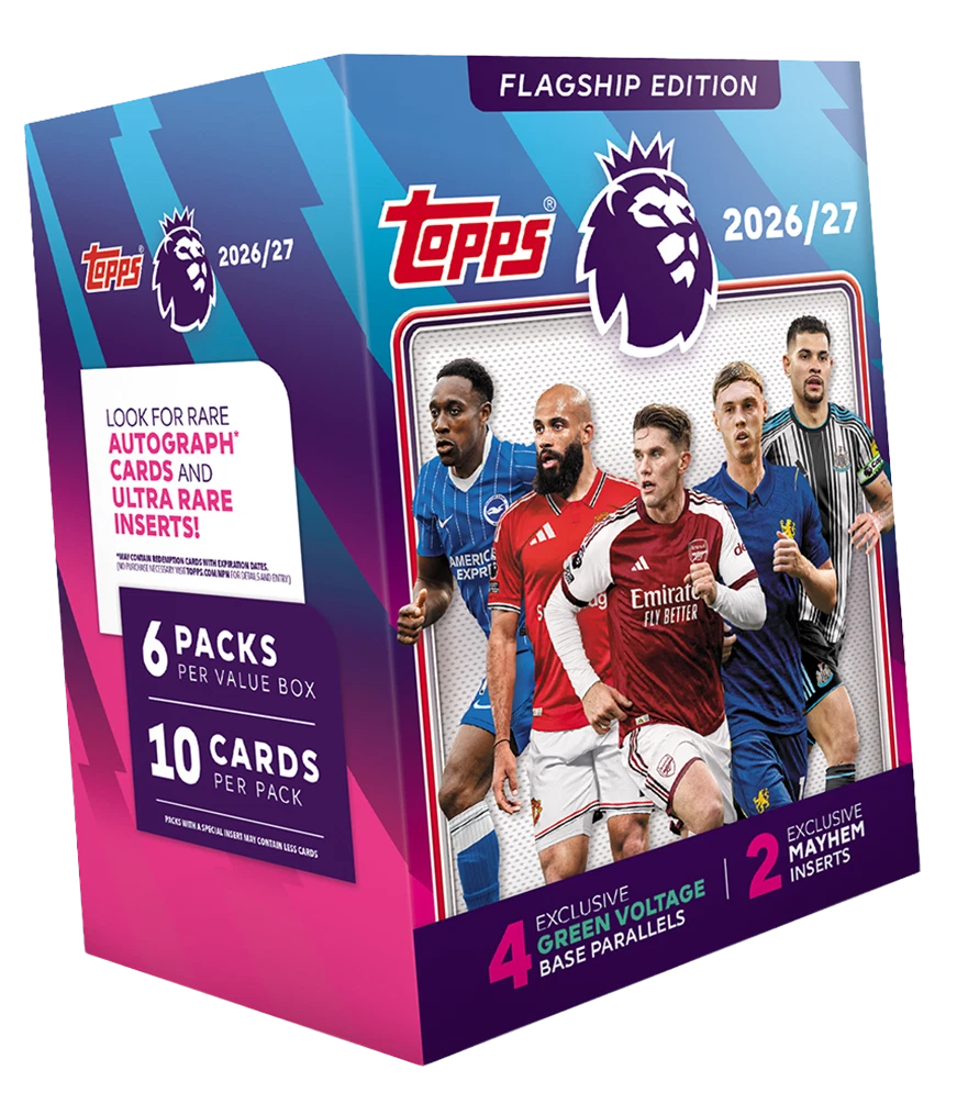 Topps 2026/2027 English Premier League Flagship Value Box