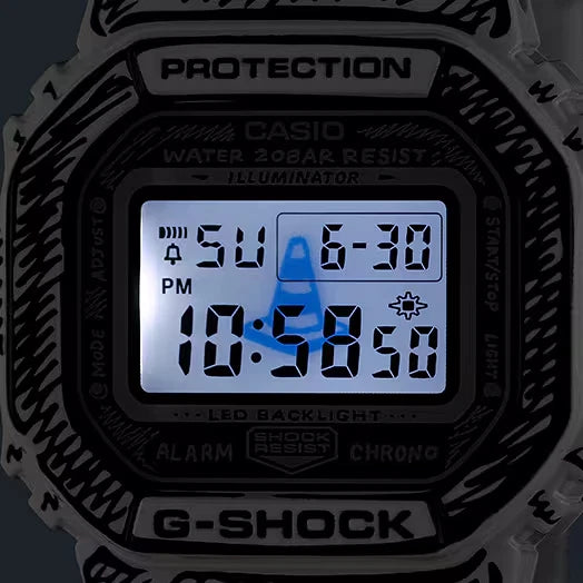 Joshua Vides X Casio G-SHOCK Watch DW5600JV-7