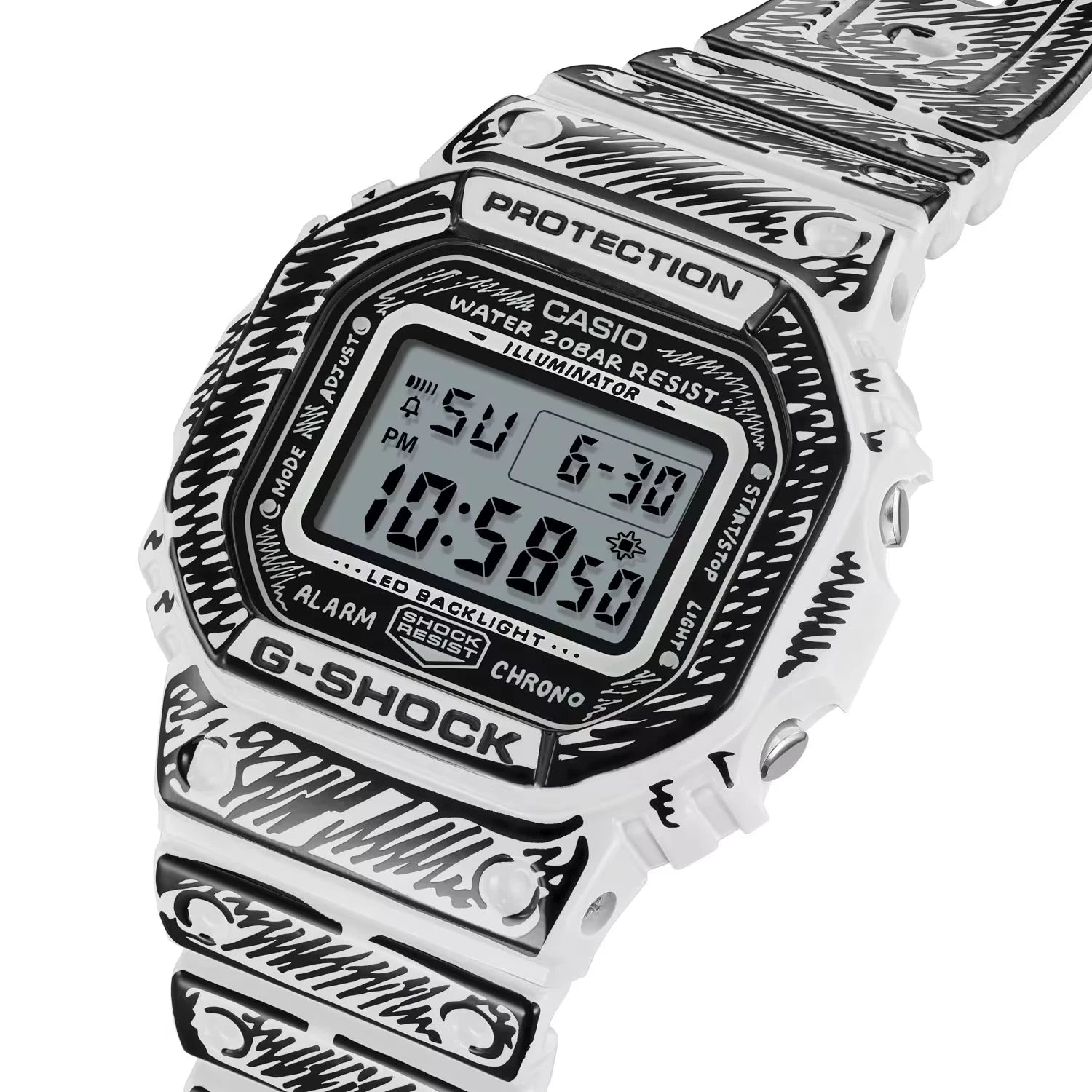 Joshua Vides X Casio G-SHOCK Watch DW5600JV-7