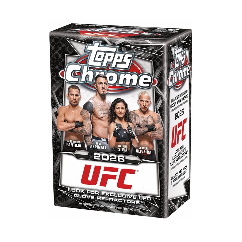 2026 Topps Chrome UFC Blaster Box