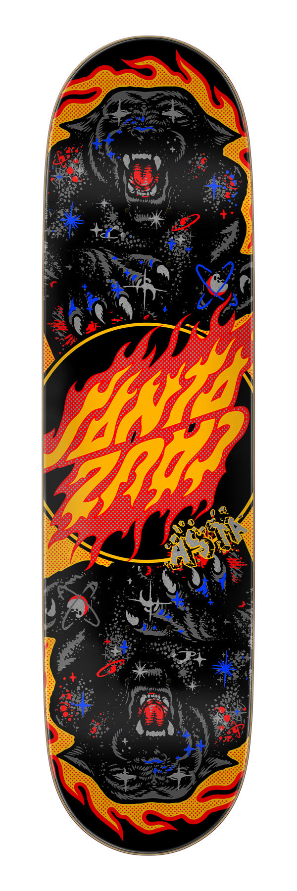 Asta Cosmic Cat Twin Pro Santa Cruz Deck 8.2in