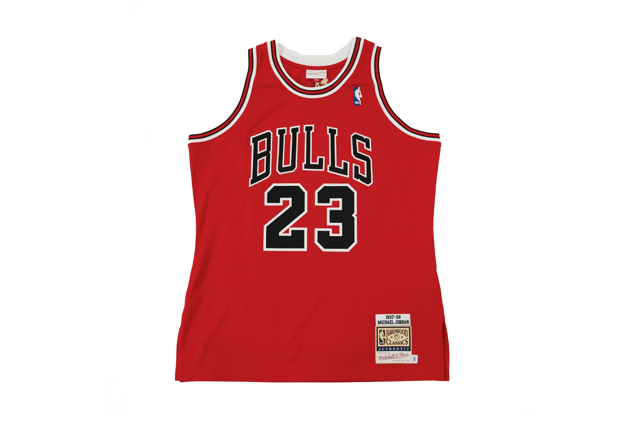 Mitchell & Ness Authentic Michael Jordan '97 Chicago Bulls Road Jersey