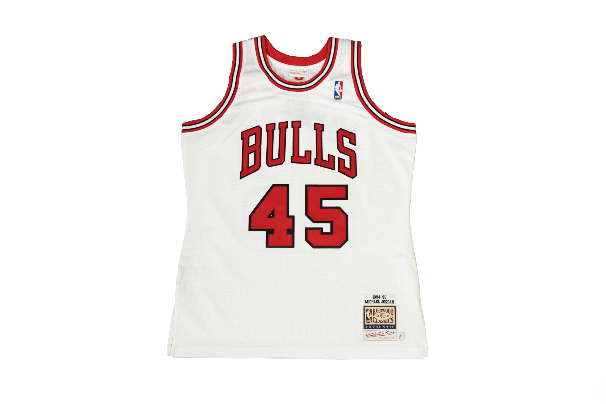 Mitchell & Ness Michael Jordan Authentic '95 Chicago Bulls 45 Jersey
