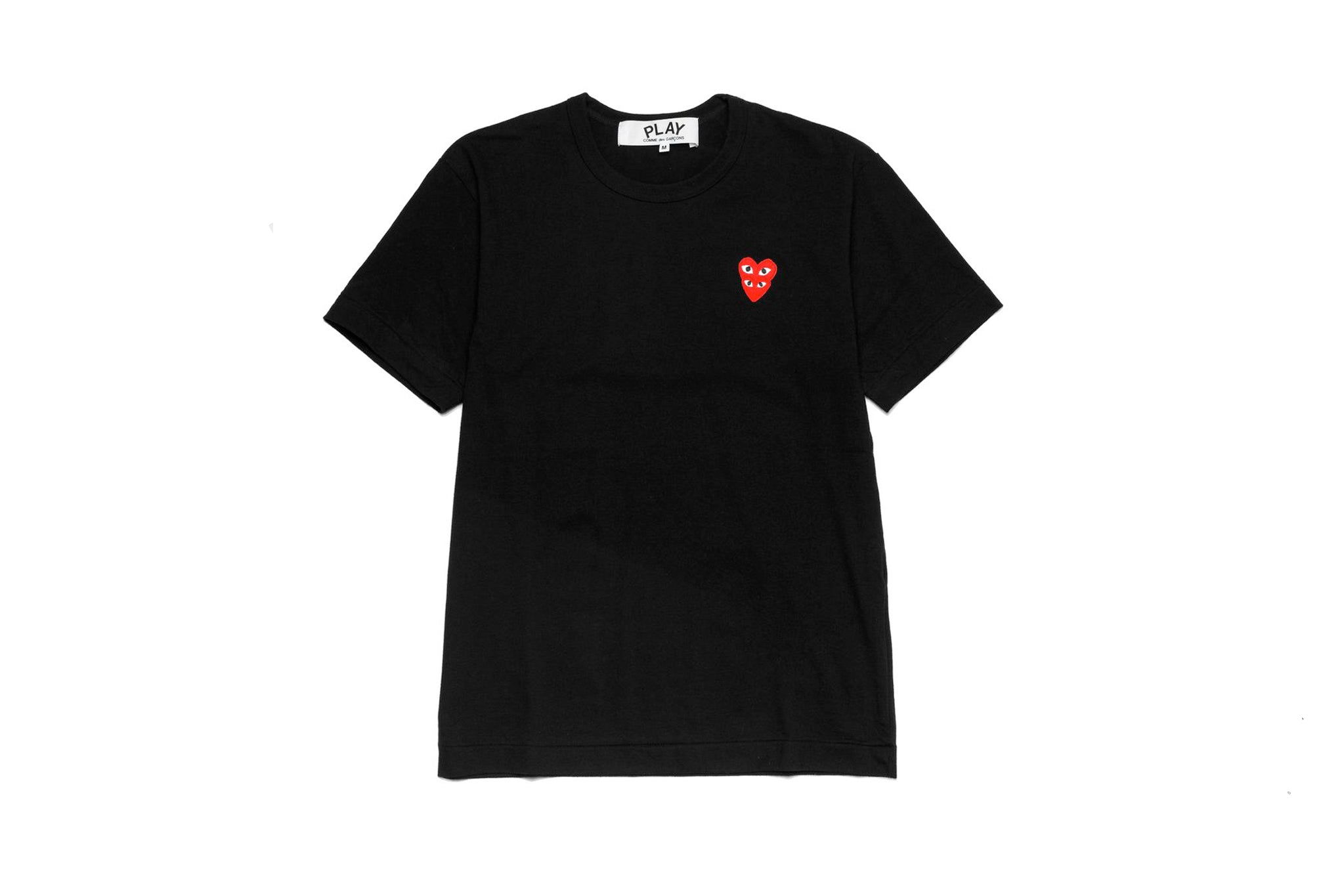 PLAY CDG Double Red Heart T-Shirt
