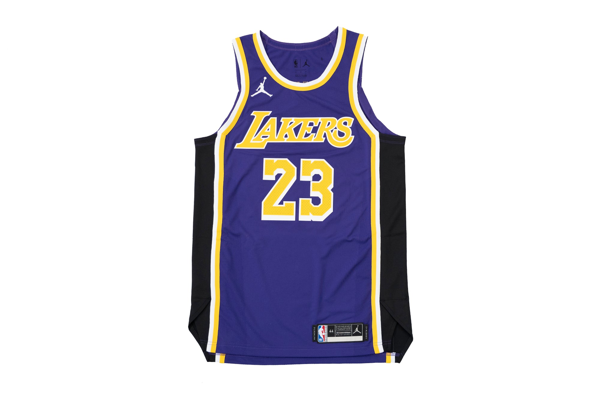 LeBron James' Los Angeles Lakers jersey most popular for second