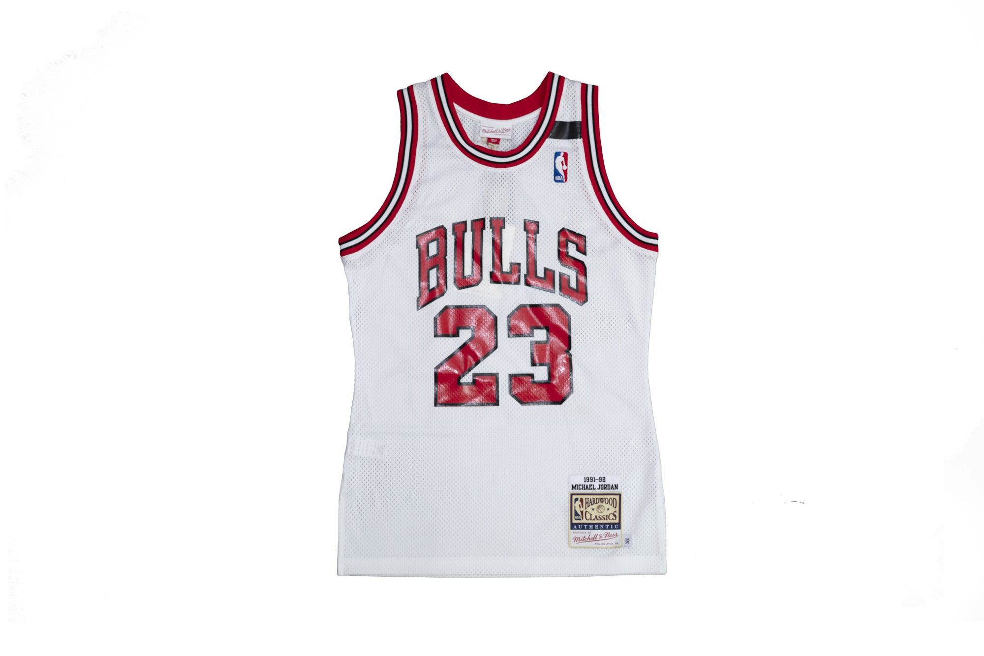 Mitchell & Ness, Shirts, Michael Jordan Chicago Bulls Pinstripe Jersey