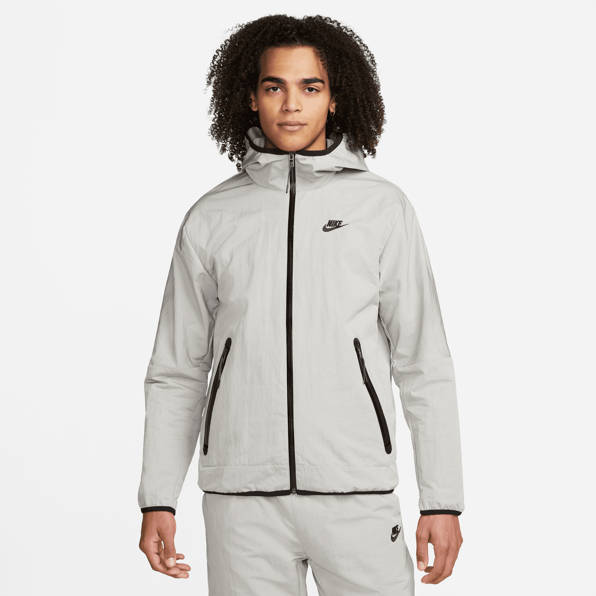Nike Sportswear Tech Woven Men\'s Full-Zip Lined Hooded Jacket – SoleFly