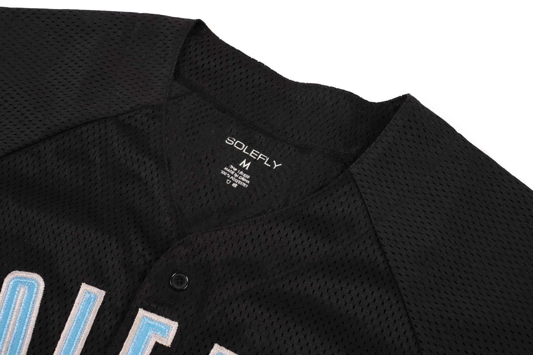 SoleFly x Jordan Authentic Batting Practice Mesh Jersey Florida Marlins
