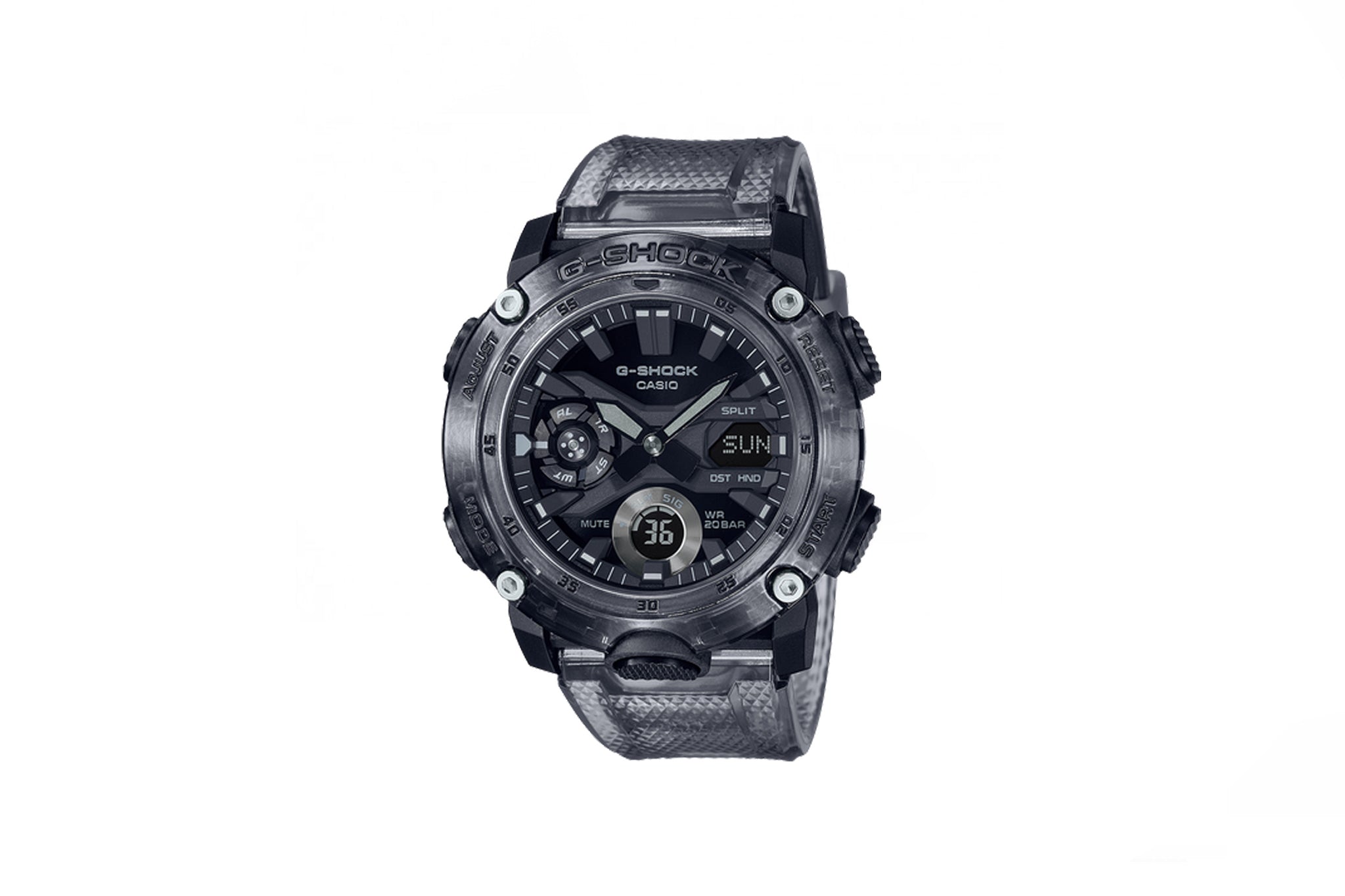 Casio G-Shock Transparent Carbon Watch