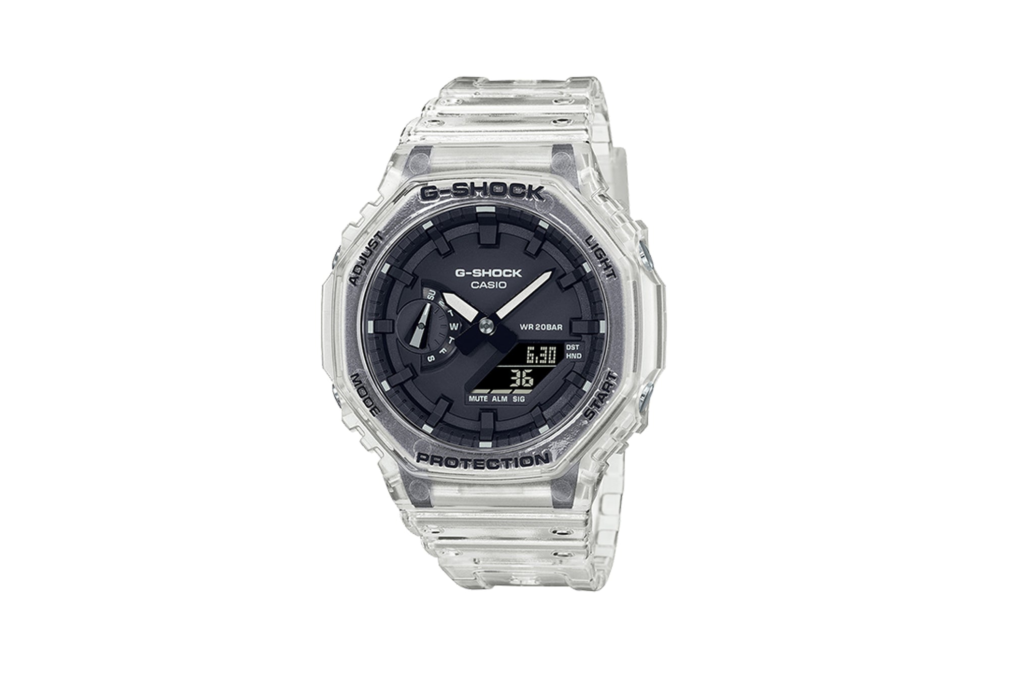 Casio G-Shock Analog-Digital Transparent